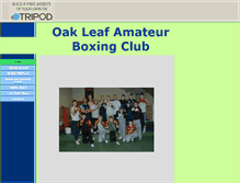 Tablet Screenshot of oakleafabc.tripod.com