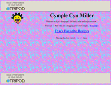 Tablet Screenshot of cymple.tripod.com