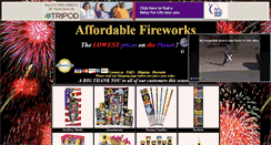Desktop Screenshot of affordablefireworks.tripod.com