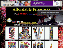 Tablet Screenshot of affordablefireworks.tripod.com