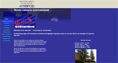 Desktop Screenshot of montecalvarioint.tripod.com