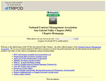 Tablet Screenshot of ncmasgv.tripod.com