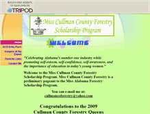 Tablet Screenshot of cullmancoforestry.tripod.com