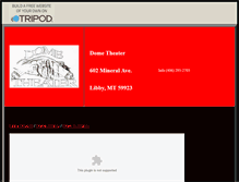 Tablet Screenshot of dometheater.tripod.com