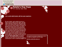 Tablet Screenshot of natalie-hophops.tripod.com