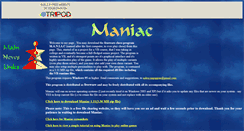 Desktop Screenshot of maniac10001.tripod.com