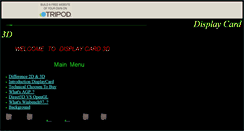 Desktop Screenshot of displaycard3d.tripod.com