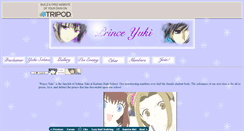 Desktop Screenshot of princeyuki.tripod.com