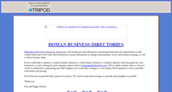 Desktop Screenshot of businessdirectories.tripod.com