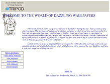 Tablet Screenshot of dazzlingwallpapers.tripod.com