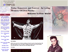 Tablet Screenshot of elvisforver.tripod.com