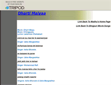 Tablet Screenshot of dharti-maiya.tripod.com