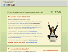 Tablet Screenshot of drumorewoodcraft.tripod.com
