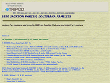 Tablet Screenshot of jacksonparish.tripod.com