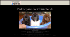 Desktop Screenshot of paddlepaws0.tripod.com