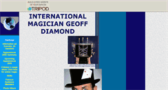 Desktop Screenshot of geoffdiamond.tripod.com