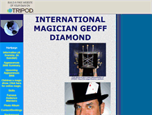 Tablet Screenshot of geoffdiamond.tripod.com