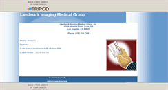 Desktop Screenshot of landmarkimagingmedic.tripod.com