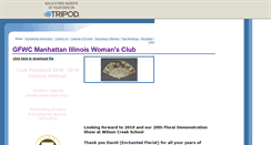 Desktop Screenshot of gfwcmanhattanil.tripod.com