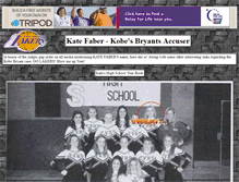 Tablet Screenshot of katefaber.tripod.com