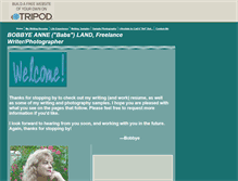 Tablet Screenshot of bobbye-land.tripod.com