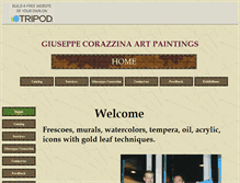 Tablet Screenshot of giuseppeartpaintings.tripod.com