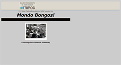 Desktop Screenshot of mondobongos.tripod.com