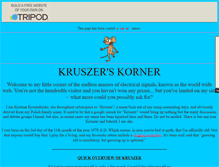 Tablet Screenshot of kruszer.tripod.com