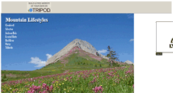 Desktop Screenshot of mountainlifestyles.tripod.com