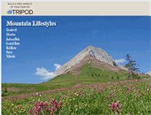 Tablet Screenshot of mountainlifestyles.tripod.com