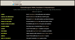 Desktop Screenshot of gamesdungeon.tripod.com