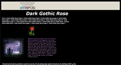 Desktop Screenshot of darkgothicrose.tripod.com