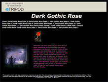 Tablet Screenshot of darkgothicrose.tripod.com