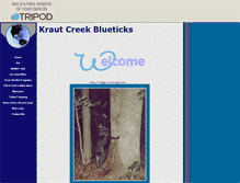Tablet Screenshot of krautcreek.tripod.com