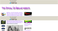 Desktop Screenshot of cidsinclair.tripod.com