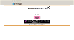 Desktop Screenshot of michelesplace.tripod.com