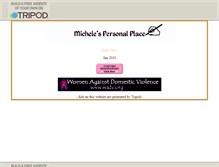 Tablet Screenshot of michelesplace.tripod.com