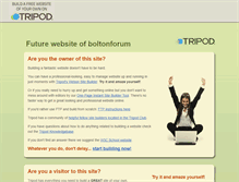 Tablet Screenshot of boltonforum.tripod.com