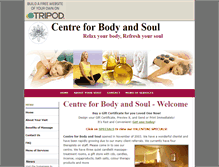 Tablet Screenshot of centreforbodyandsoul.tripod.com