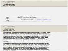 Tablet Screenshot of haikuencastellano.tripod.com