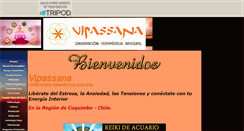 Desktop Screenshot of centrovipassana.tripod.com