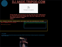 Tablet Screenshot of dj-ande.tripod.com