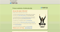 Desktop Screenshot of defendersfje.tripod.com