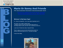 Tablet Screenshot of mario-friends.tripod.com