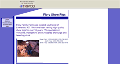 Desktop Screenshot of floryshowpigs.tripod.com