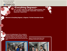 Tablet Screenshot of everythingdegrassi.tripod.com