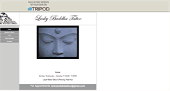 Desktop Screenshot of luckybuddhatattoo.tripod.com