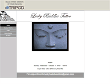 Tablet Screenshot of luckybuddhatattoo.tripod.com