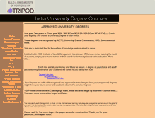 Tablet Screenshot of indiauniversity.tripod.com