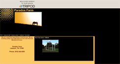 Desktop Screenshot of paradoxfarmtn.tripod.com
